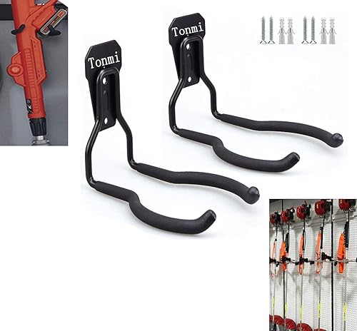 2Pcs Garden Power Tool Hanger, String Trimmer Hangers, Weed Eater