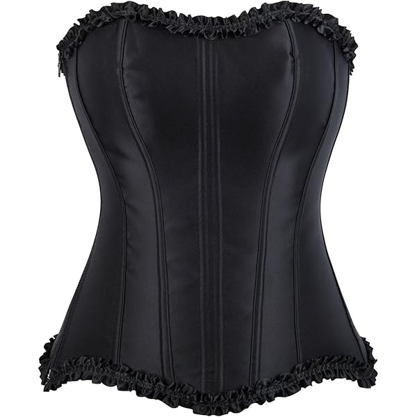 Amazon.com: Dreay Black Women's Breathable Corset Top - Sexy