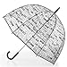 Totes Clear Bubble Umbrella (One Size, Cities)