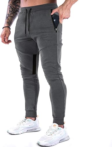 grey slim sweatpants