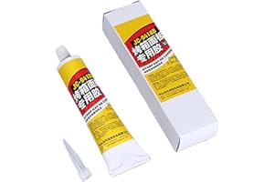 Oven Glue High Temp, Microwave Adhesive Sealant High Temperature Resistant, Quick Drying Safe Industrial Construction Glue fo