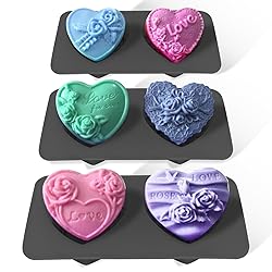 (Thickened Design) Silicone Soap Molds