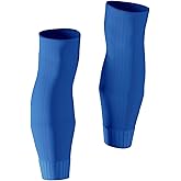 Tekkerz leg sleeve over 20 color variations compatible with grip socks for soccer, football, hockey, rugby athletic socks