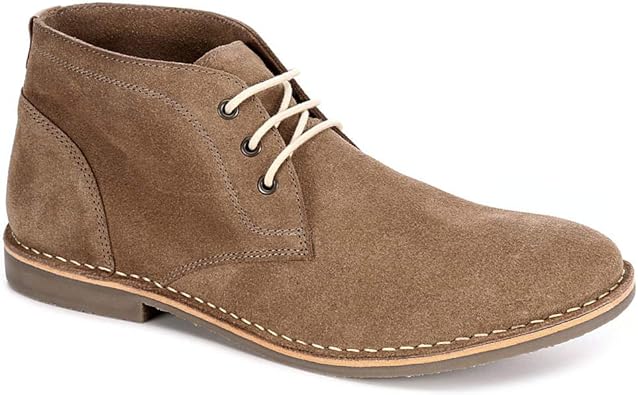 taupe chukka boots