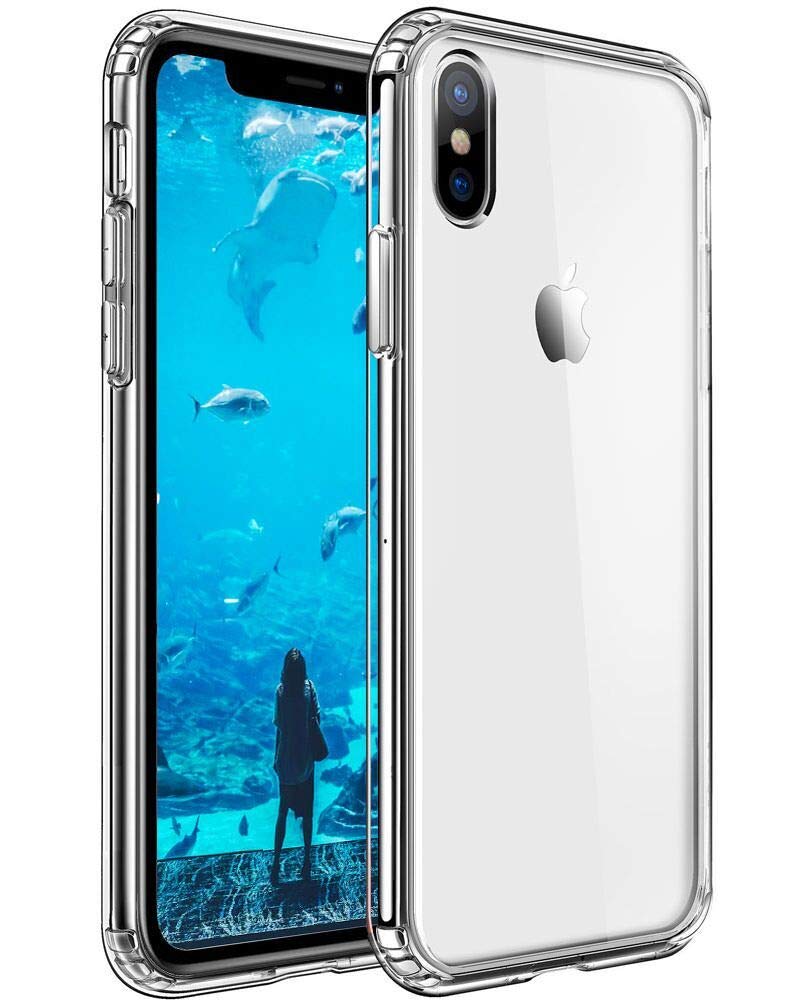 Mkeke Compatible with iPhone Xs Max Case, Clear AntiScratch Shock