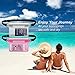 iKuShang Waterproof Pouch 2 Pack/3 Pack Waterproof Fanny Pack Waterproof Phone Case Waterproof Wallet Protect Your Valuables Safe & Dry Perfect for Boating Swimming Beach Pool Water Parks