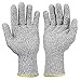 Kuelor Cut Resistant Gloves Level 5 Protection, Food Grade Kitchen Glove for Hand Protection, Stretchy Safety Gloves for Cutting, Slicing, Yard Work (Medium)
