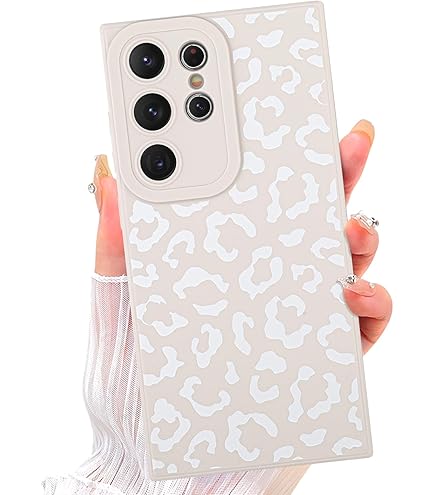 Amazon.com: lioscre Cheetah Print Phone Case for Samsung