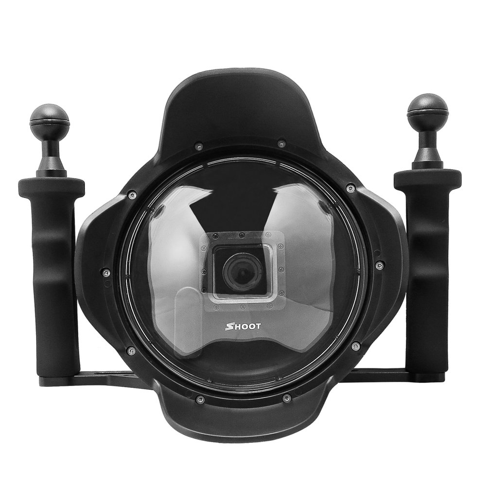 6 pulgadas buceo lente campana cúpula puerto para GoPro Hero 3 + 4 ...