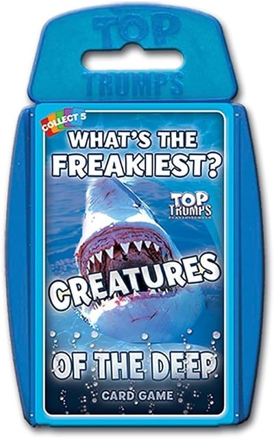 Top Trumps Creatures of the Deep Classic Card Game