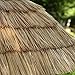 Bayside-21 Tiki Umbrella Thatch Patio Umbrella Tropical Palapa Raffia Tiki Hut Hawaiian Hula Beach Umbrella (8 feet with Tilt, Natural)