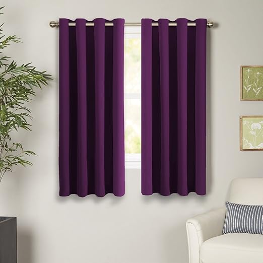 Amazon Com Turquoize Room Darkening Curtain Panels For Living
