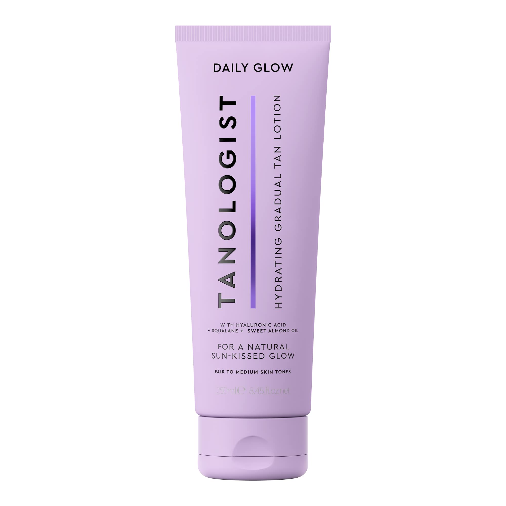 Photo 1 of Tanologist Hydrating Daily Glow Body Lotion- Light/Medium, Gradual Tanning Lotion, No Fake Tan Smell, Streak-Free & Natural Looking Self Tanner, Moisturizing, Vegan, 8.45 fl. oz/250 ml Tube