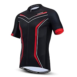 PSPORT Men's Cycling Jersey Summer Boys Mountain