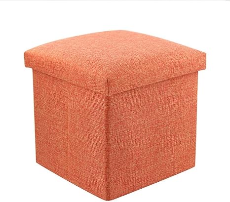 YLCJ Klappbarer Aufbewahrungshocker Ottoman Platzsparender