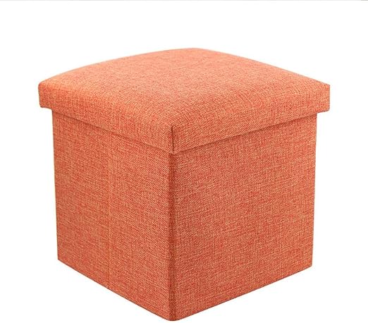 YLCJ Klappbarer Aufbewahrungshocker Ottoman Platzsparender