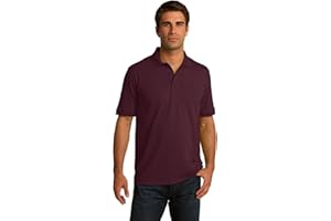 Clothe Co. Men's Big and Tall Polo Shirt, Men's Tall Polo Short Sleeve Performance Cotton Blend