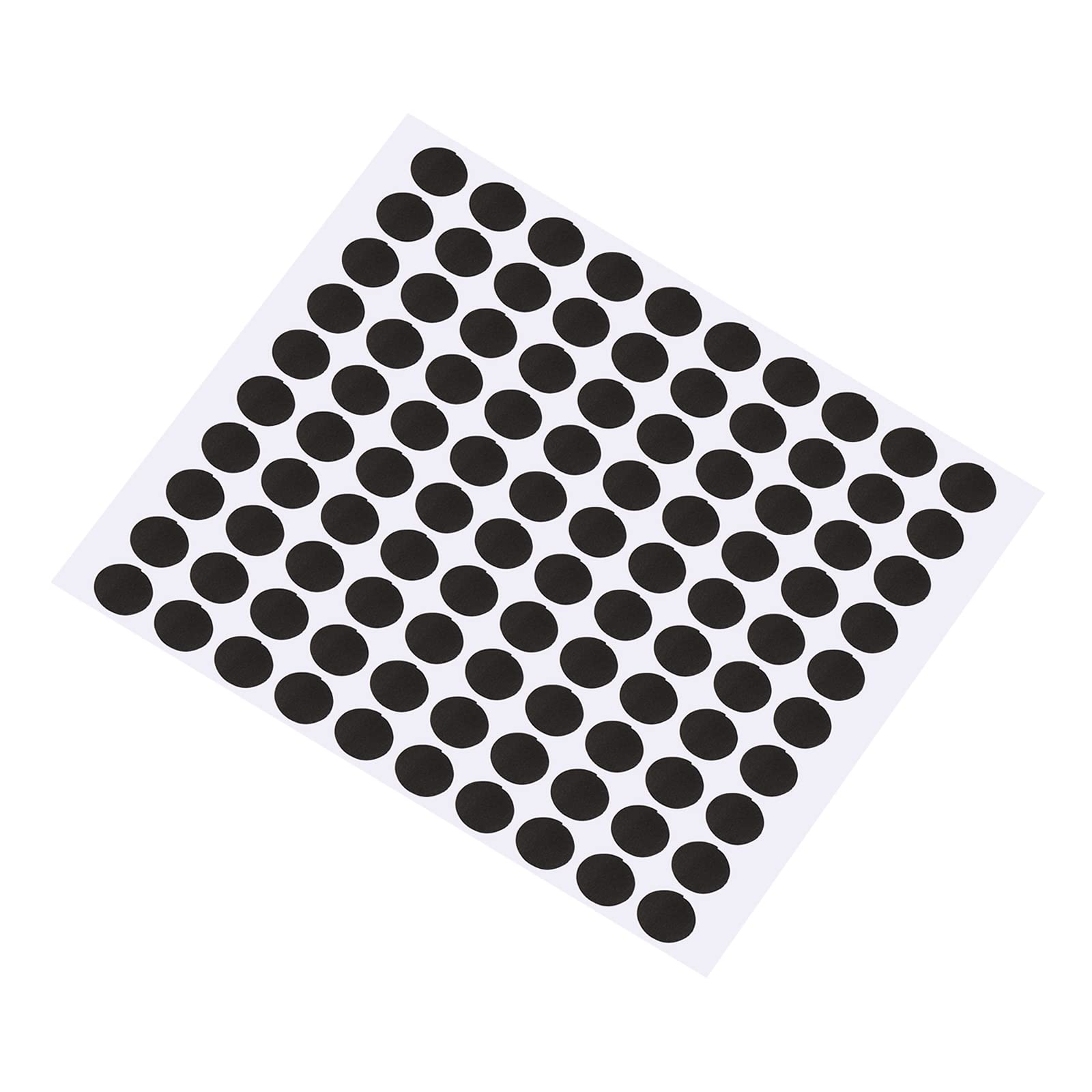 PATIKIL Pool Table Marker Dots, 1 Sheet/100Pcs Billiard Snooker Point Stickers Ball Position Locator for Billiards Practice, Black