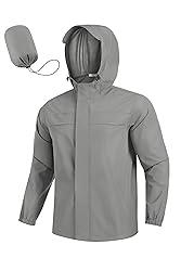 COOFANDY Men's Rain Jacket Waterproof Lightweight
