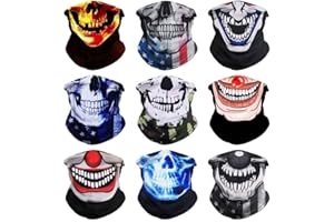 VCZUIUC Neck Gaiter Face Cover - Sun Protection Mask Balaclava for Men and Women
