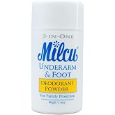 Milcu Underarm &amp; Foot (Deodorant Powder) 40g