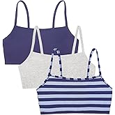 Fruit of The Loom Womens Spaghetti Strap Cotton Sports Bra - All-Day Comfort