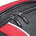 Samsonite Andante Wheeled Rolling Duffel Bag, Black/Red, 22-Inch