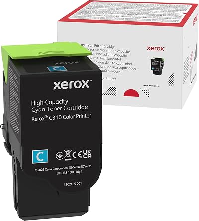 Xerox C310 C315 Cyan High Capacity Toner 006R04365 5500 Pages
