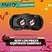 Fritesla Virtual Reality Headset 3D Glasses VR Box for Smartphone Iphone 6 plus Samsung S6-Black