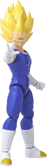 BANDAI Dragon Ball Dragon Stars Majin Vegeta 17cm Articulated Figure Toy view 4
