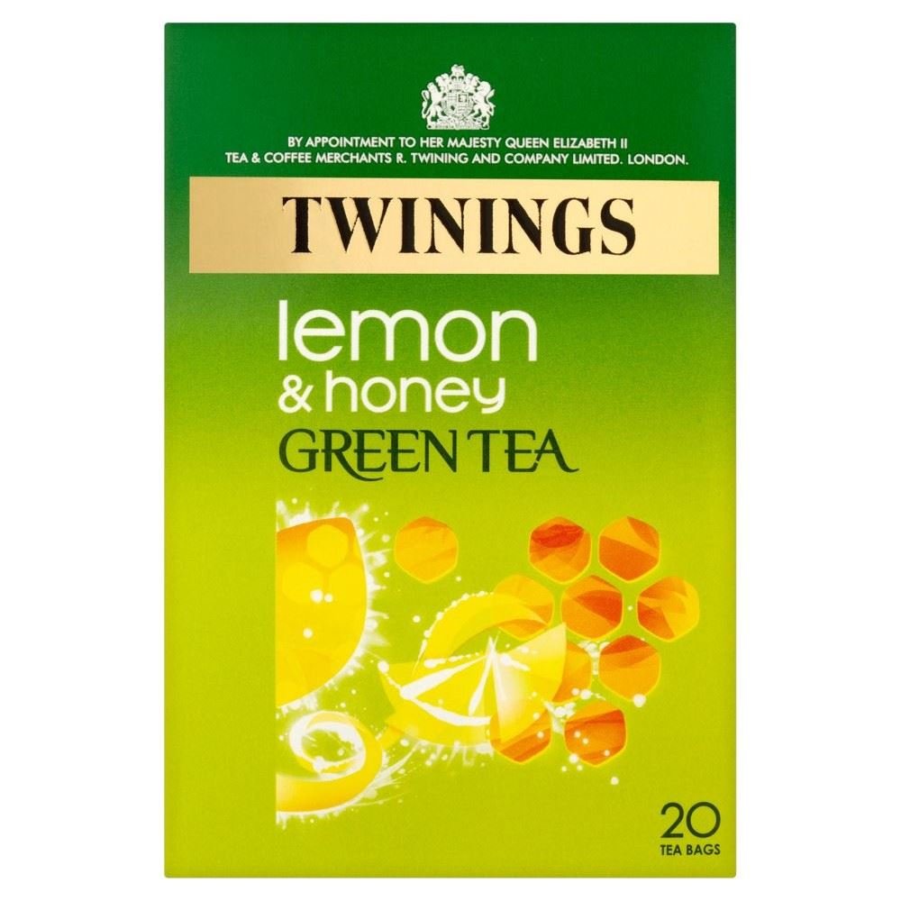 Amazon Twinings Green Tea with Lemon & Honey (20 per pack) レモンと（パック