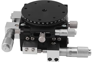 XYZ 3 Axis Manual Linear Stage 60x60mm Trimming Bearing Tuning Platform Sliding Table
