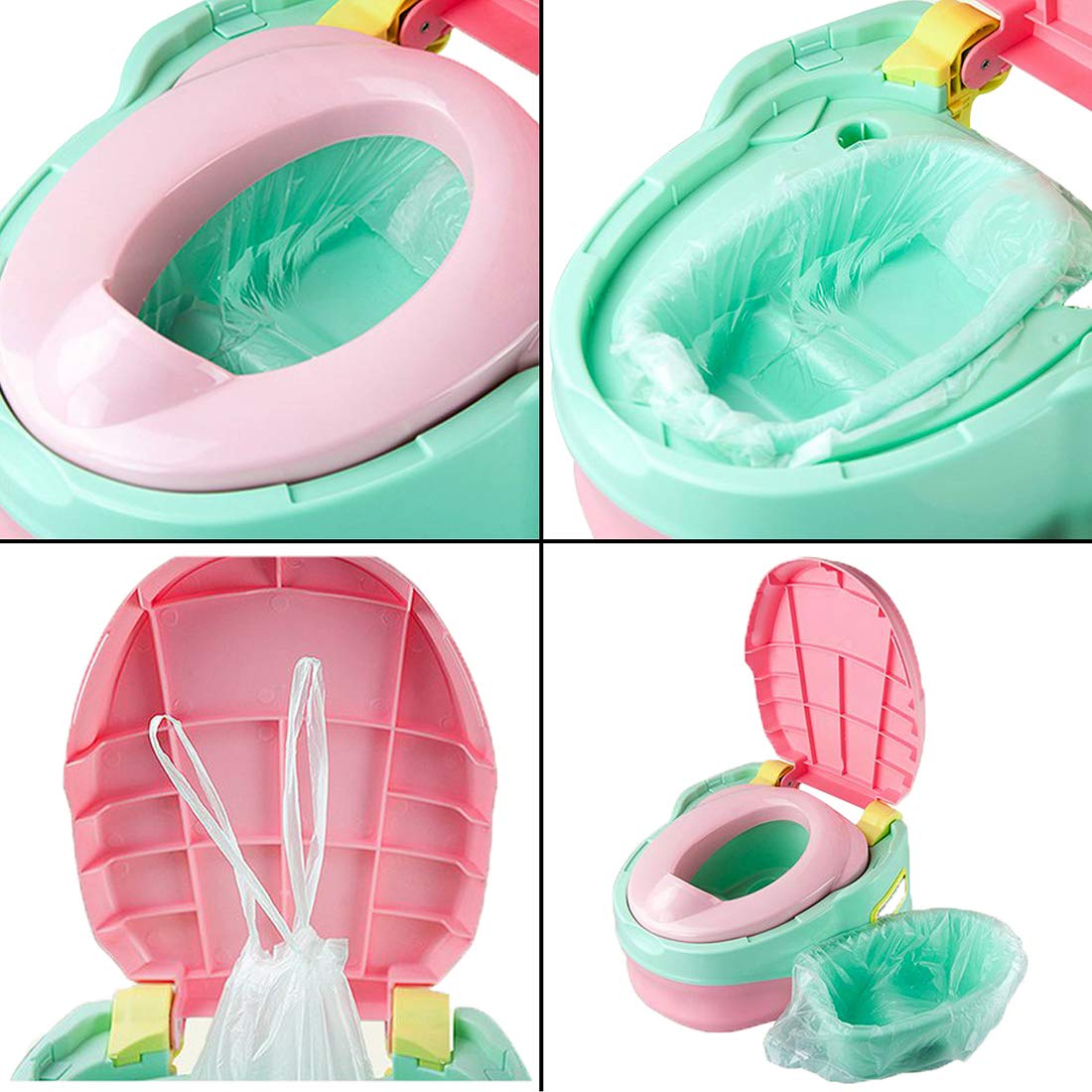 portable potty with bags