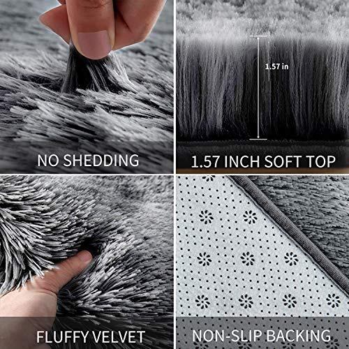 GKLUCKIN-Shag-Ultra-Soft-Area-Rug-Non-Skid-Fluffy-4X6-Tie-Dyed-GreyBlue-Plush-Indoor-Fuzzy-Faux-Fur-Rugs-for-Living-Room-Bedroom-Nursery-Decor-Furry-Carpet-Kids-Playroom