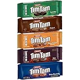 Arnott&rsquo;s Tim Tam 5 Pack Variety &ndash; Original, Chewy Caramel, Dark Mint, Dark Chocolate &amp; Extra Chocolaty &ndash; Australian Chocolate Biscuit Cookies Assortment