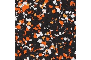 EPOXY FX Epoxy Flakes 1/4" (5 Lbs) - Garage Floor Flakes/Epoxy Floor Flakes for Decorative Floors and Crafts (254 Tiger)