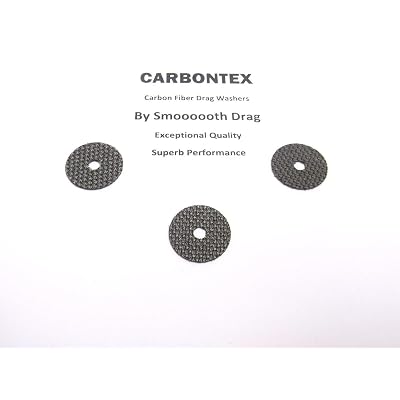 SHIMANO Reel Part Sienna 4000FB 3 Smooth Drag Carbontex Washers #SDS80