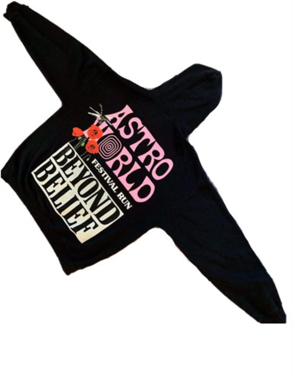 Super Rare Astroword Beyond Belief Travis Scott Festival Run Hoodie