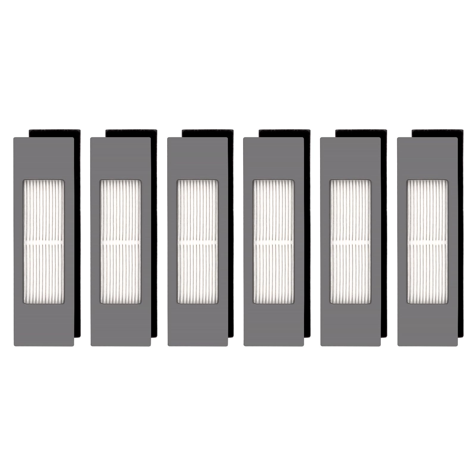 Photo 1 of (6 Pieces) T8 HEPA Filter For Robot Vacuum ECOVACS DEEBOT OZMO N10 N10 Plus 920 950 T8 AIVI Max T9 T5 N5 N7 N8+ N8 Pro Plus DX55 DX93 DJ65, Robot Vacuum Cleaner Filter Accessories
