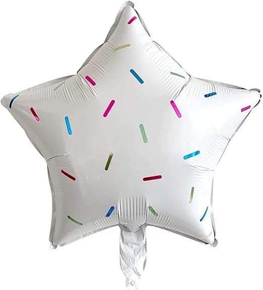 Amazon Co Jp Tyldz バルーンキャンディ虹のアイスクリームセットハワイの幸せな誕生日パーティーの装飾箔クリニーク40インチドーナツ数アルミニウム Color Star ホーム キッチン