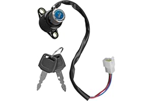 PNYZIK Ignition Switch Lock Cylinder 35100-MZ5-A01 Fit for Honda Magna 750 Deluxe VF750CD VF750C Shadow ACE 1100 1994-2003 with 2 Keys, Replace 35100-MZ5-1000