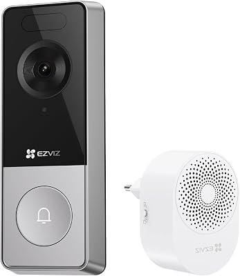 CP8 Akku Türklingel Video Doorbell mit 3K 5MP Kamera und Chime
