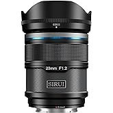 SIRUI Sniper 23mm Autofocus Lens, F1.2 Wide Angle APS-C Camera Lens for A5, A6, FX30, ZV-E10 (E Mount, Black)