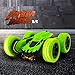 RC Car Toy, MiluoTech Remote Control Vehicles Stunt Car Double Sided Rotating Tumbling Ransformation 360 Degree Flips (Green)
