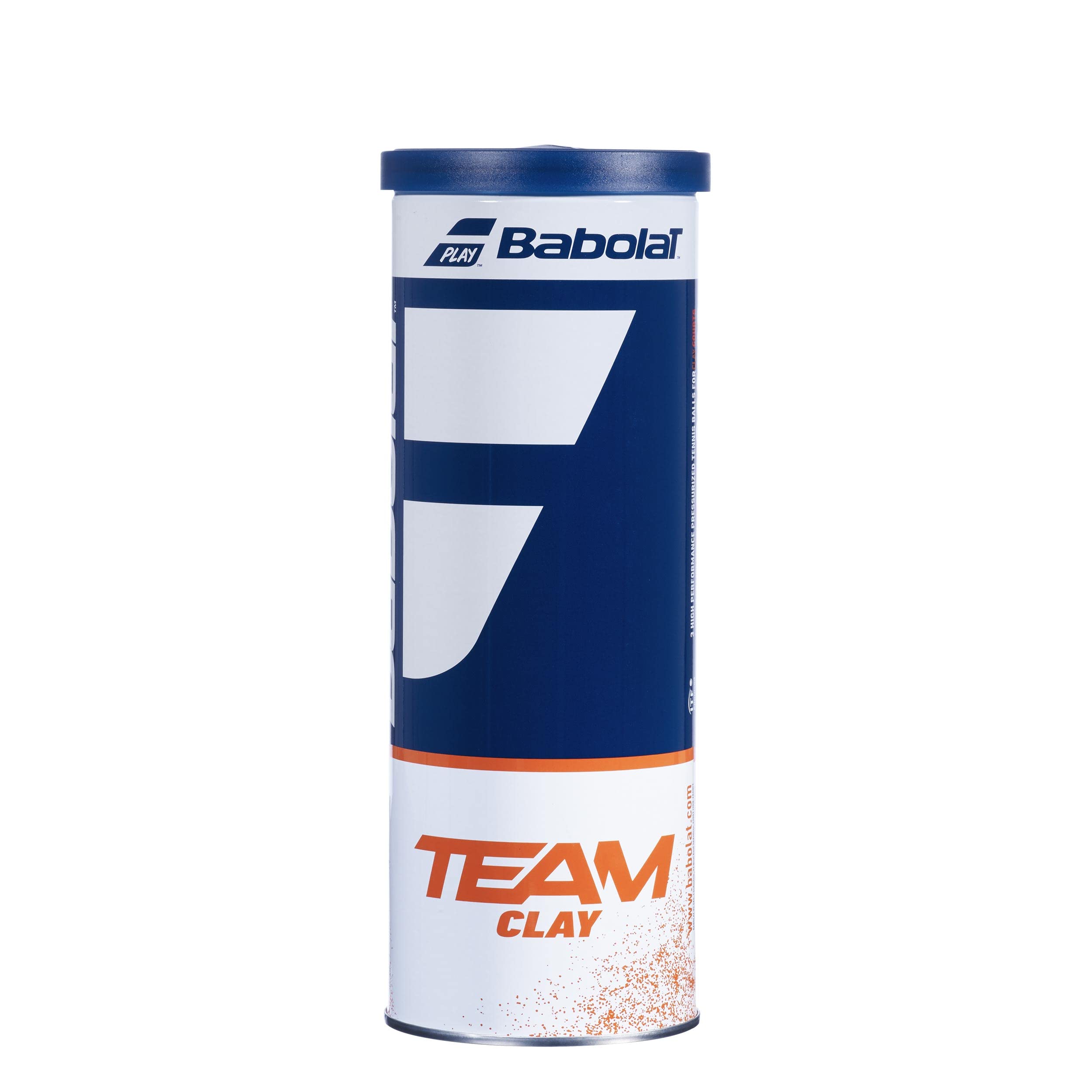 BABOLAT Team Clay X 3 Balls, Adults Unisex, Yellow (Black), One Size