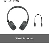 Sony WH-CH520 Wireless Bluetooth On-Ear Headphones 50hr Battery EQ Clear Calls view 9