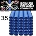 Oodles of Noodles Bulk Wholesale Deluxe Foam Swimming Pool Noodles (35 Pack) Blue