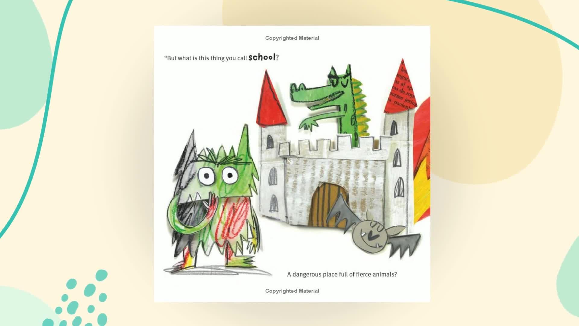 The Color Monster Goes to School (The Color Monster, 2)