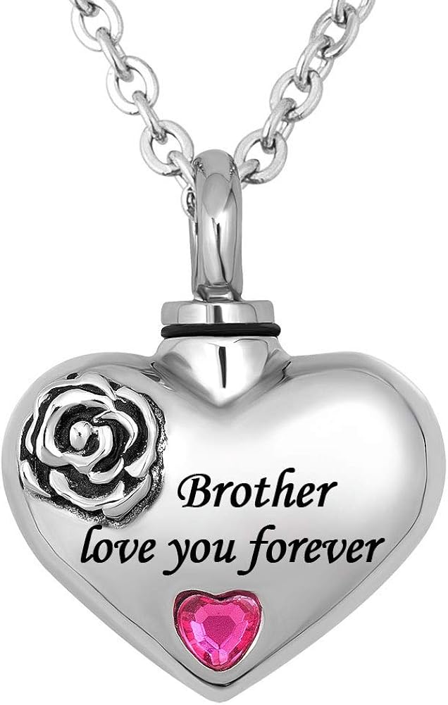 CharmSStory Urn Cremation Necklaces for Ashes Jewelry