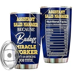 MONIZILUCKY Assistant Sales Manager Tumbler